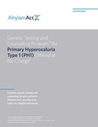 Alnylam Act® Brochure for HCPs - Brochure Thumbnail